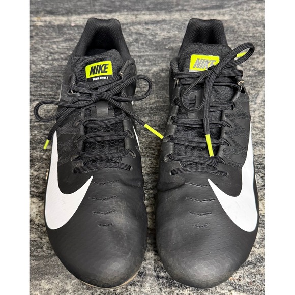 Nike Zoom Rival S 9 Track Shoes 907564-017 Mens Size 11 Black track USED - Picture 2 of 6